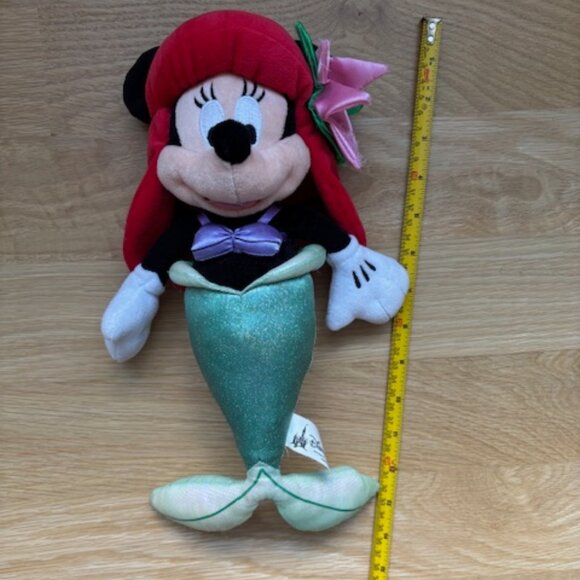 Minnie Mouse Mermaid Plush - Picture 2 of 6